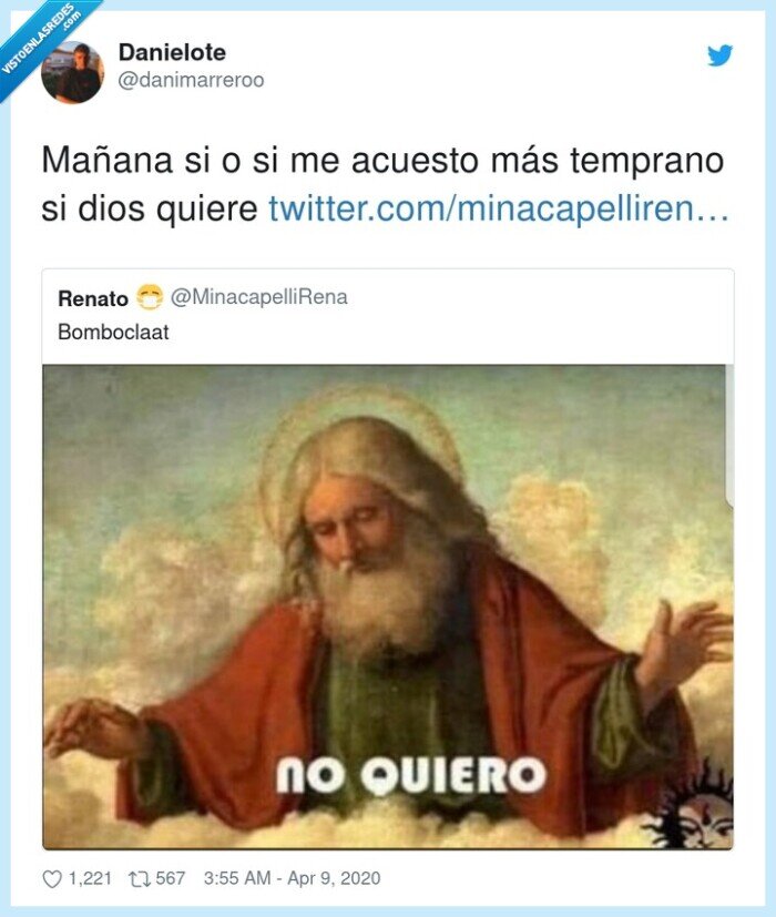 temprano,mañana,quiere más,dios