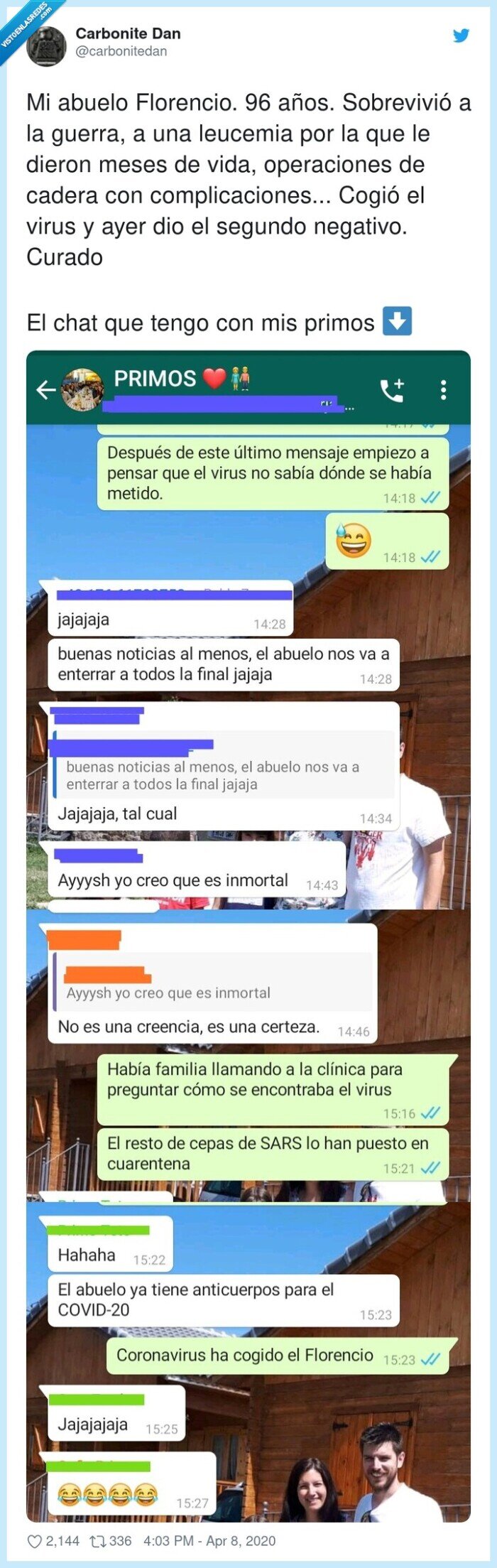 complicaciones,operaciones,sobrevivió,florencio,leucemia,negativo,coronavirus