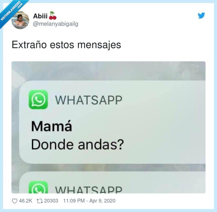 extraño,mensajes,estos,madre,whatsapp,preguntar