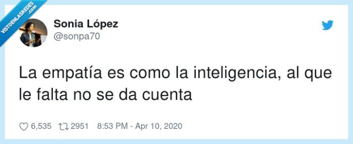 inteligencia,empatía,faltar