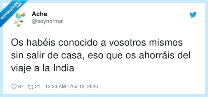 ahorráis,conocido,vosotros,habéis,mismos,india,viaje