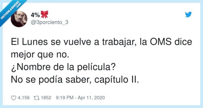 película,trabajar,capítulo,coronavirus,contagios