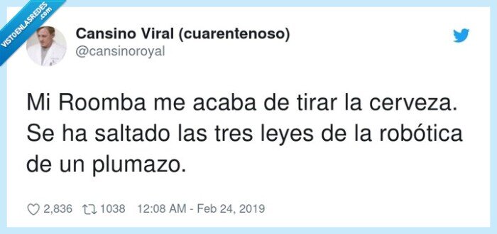 robótica,cerveza,saltado,plumazo,roomba,acaba
