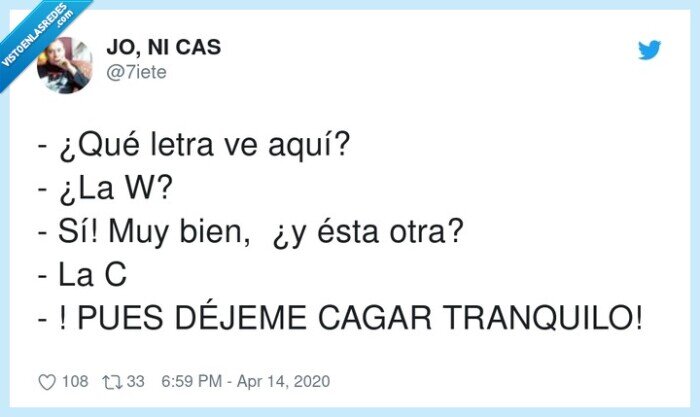 tranquilo,déjeme,letras,wc