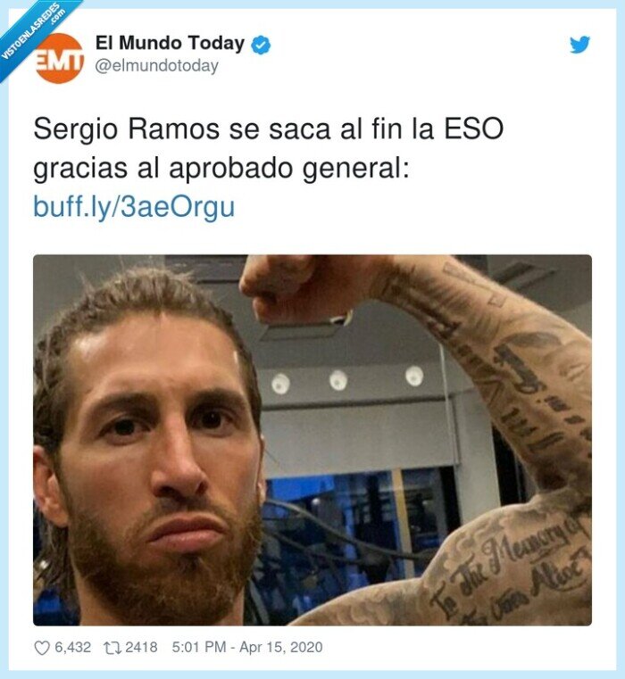 aprobado,gracias,general,sergio ramos