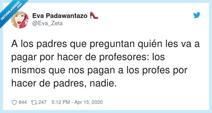 profesores,pagar,hijos,padres,quién