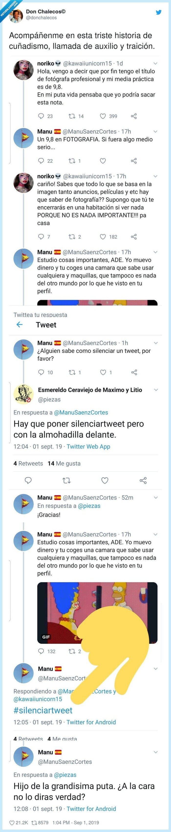 acompáñenme,cuñadismo,traición,historia,llamada,auxilio