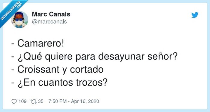 croissant,desayunar,camarero,cortado,trozos