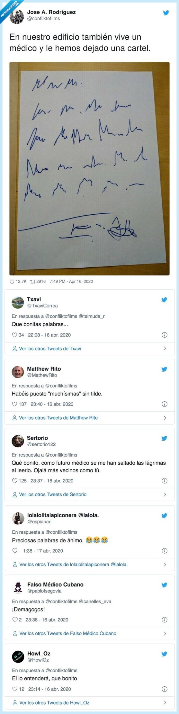 edificio,también,nuestro,médico,dejado,cartel