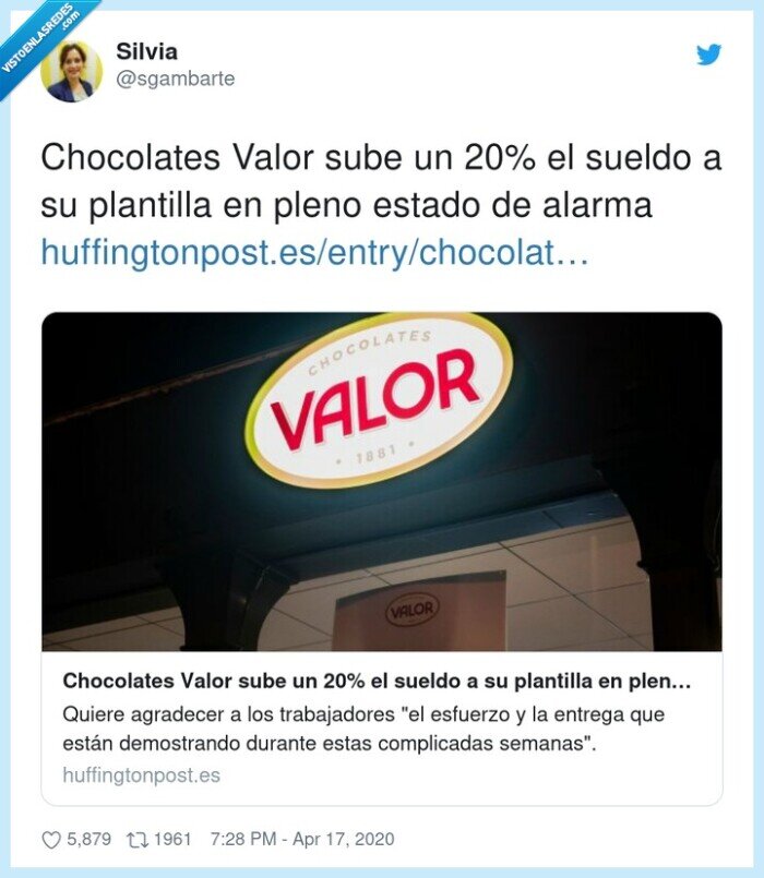 chocolates,plantilla,sueldo,estado,alarma,valor
