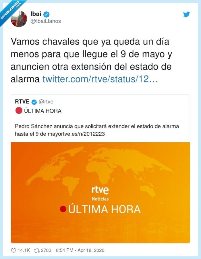 extensión,anuncio,chavales,estado de alarma,cuarentena