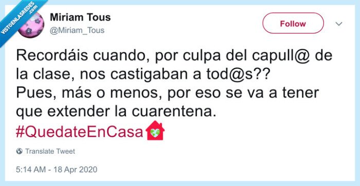 Clase,Coronavirus,Covid19,tontos,cuarentena