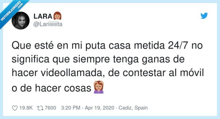 cosas,videollamada,cansinos,casa,cuarentena