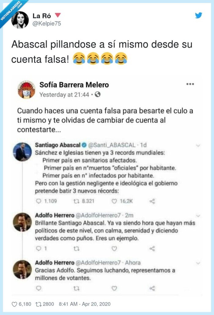 pillandose,abascal,pillada,fake?