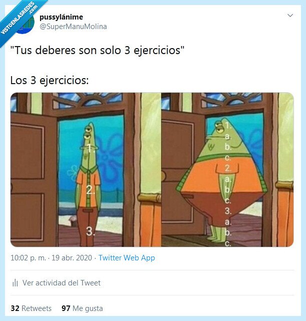 deberes,ejercicios,solo