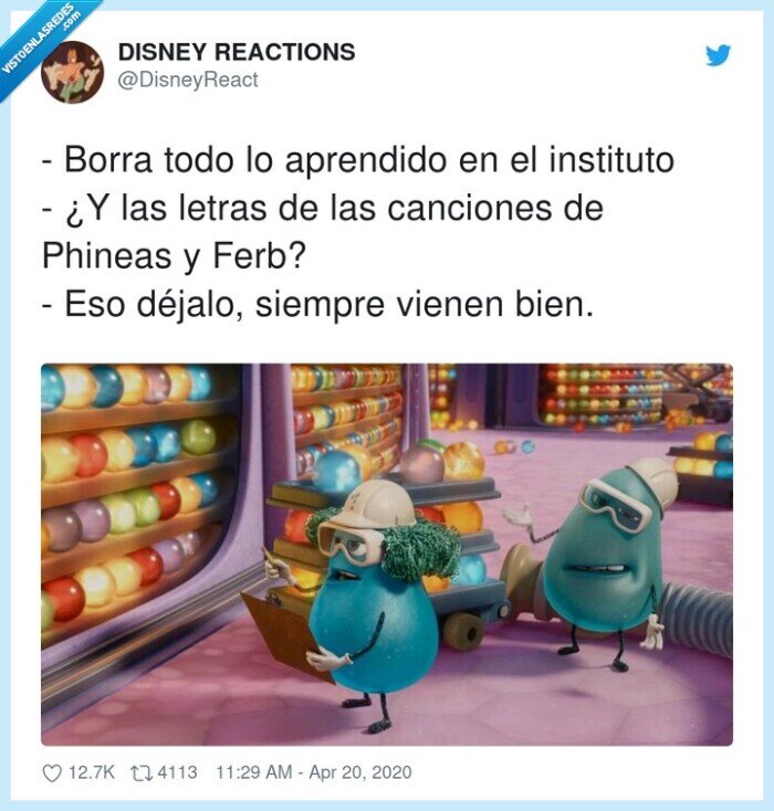 aprendido,instituto,canciones,déjalo,phineas y ferb