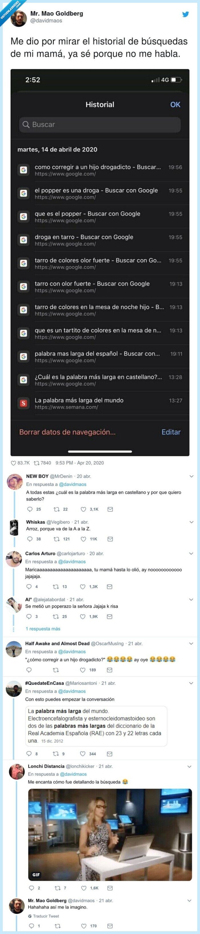 búsquedas,historial,mamá,porque,mirar,habla