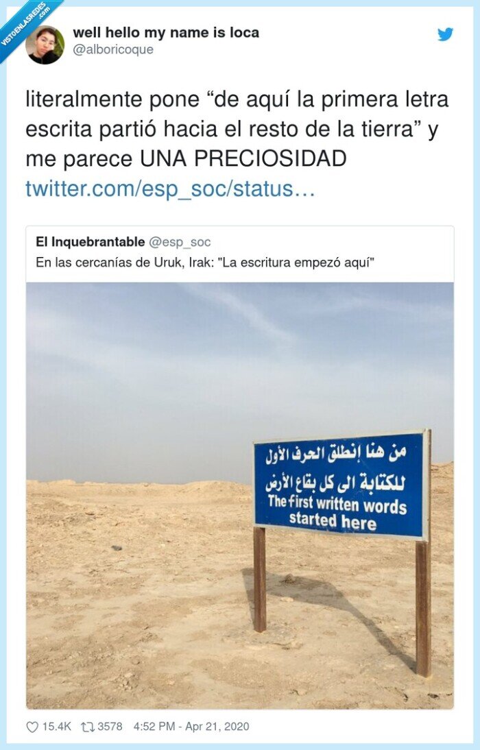 literalmente,preciosidad,tierra,primera,escritura,cartel