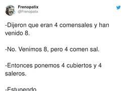 Enlace a Comensales y saleros, por @Frenopatix