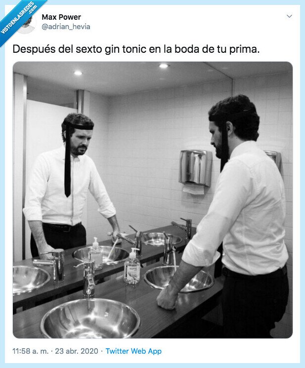 Pablo Casado,boda,barra libre,twitter,corbata