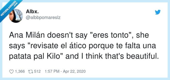 beautiful,revisate la patata,ana milán,ático