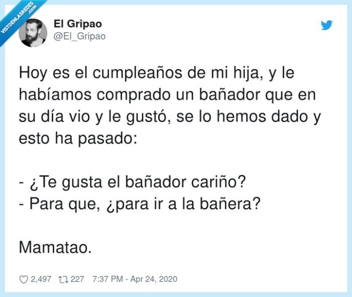 cumpleaños,comprado,bañador,cariño,cuarentena
