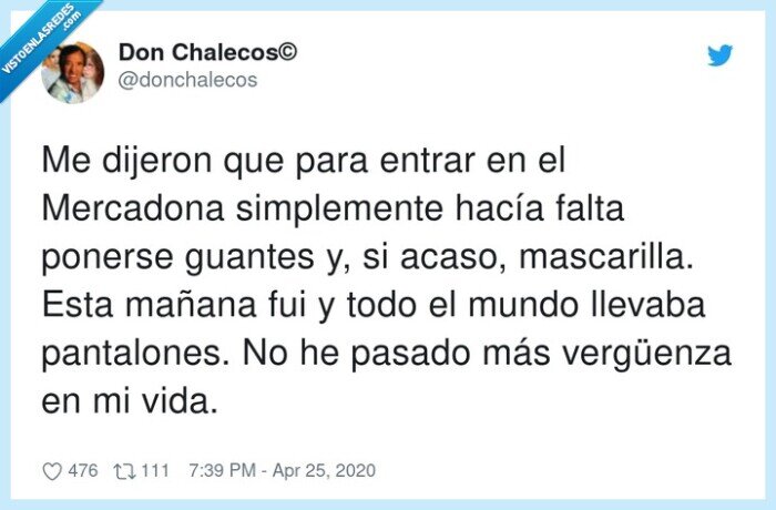 simplemente,mascarilla,vergüenza,pantalones,mercadona,guantes