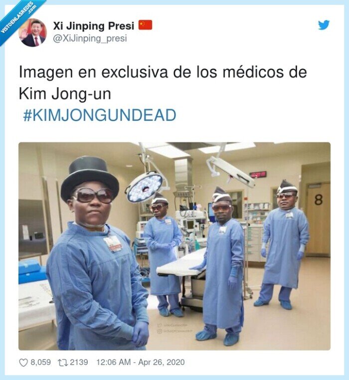 #kimjongundead,exclusiva,médicos,imagen,kim jong un