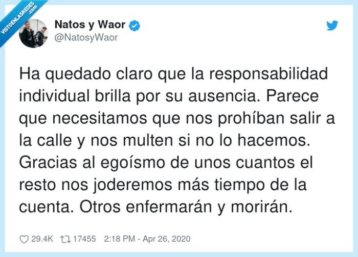 responsabilidad,enfermarán,necesitamos,individual,cuarentena