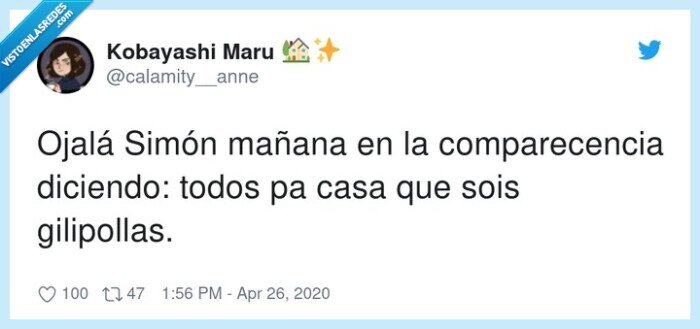 comparecencia,simón,niños,calle,cuarentena