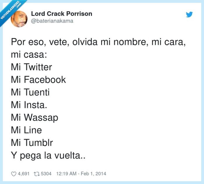 facebook,nombre,twitter,olvidar,tuenti,wassap