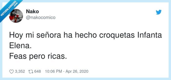 croquetas,señora,infanta elena,ricas