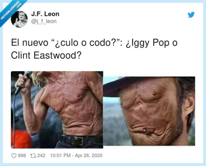 clint eastwood,culo,codo,nuevo,iggy pop