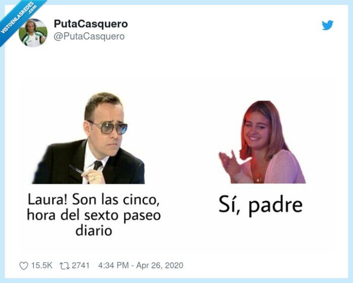 risto mejide,laura escanes,paseo diario