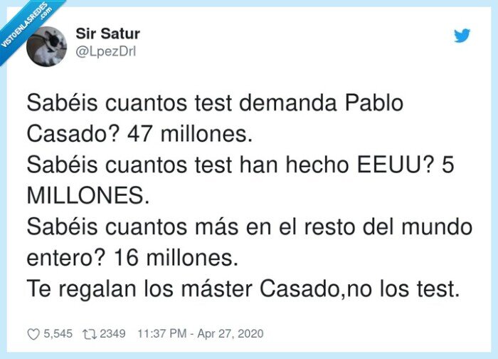 casado,millones,máster,regalar,cuarentena