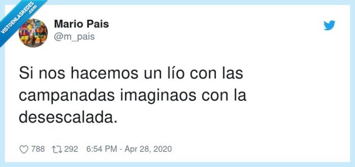 desescalada,campanadas,lío,cuarentena