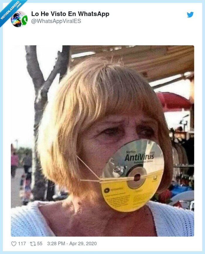 mascarilla,cd,norton,antivirus