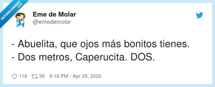 caperucita,abuelita,bonitos,distancia social,cuarentena