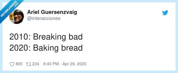 breaking bad,baking bread,2010,2020,cuarentena