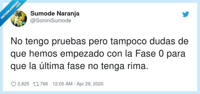 pruebas,dudas,cinco,rima