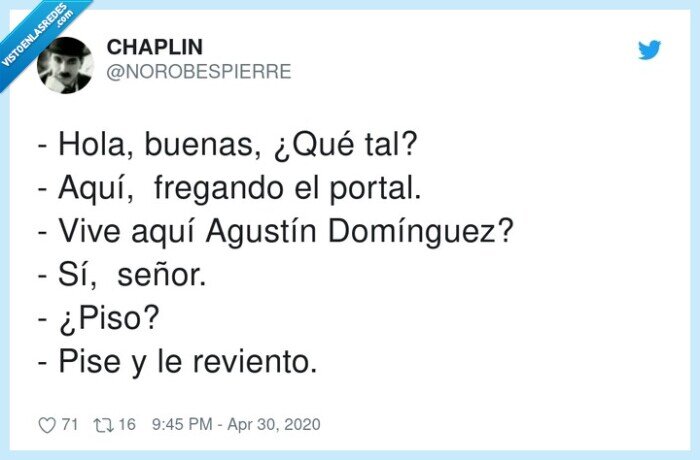 agustín domínguez,fregando,pisar,piso