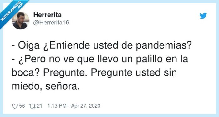pandemias,cuñados,palillo,coronavirus