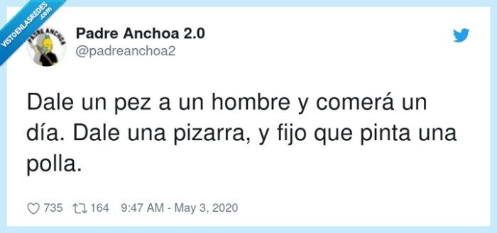 pizarra,come,hombre,pez,darle