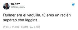 Enlace a Runner y alegre bandolero, no se nos olvide, por @Gita noBarry