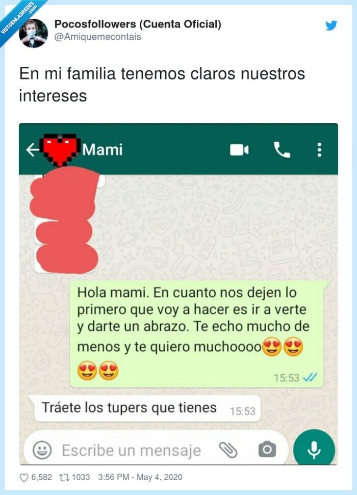 intereses,familia,madre,tuppers