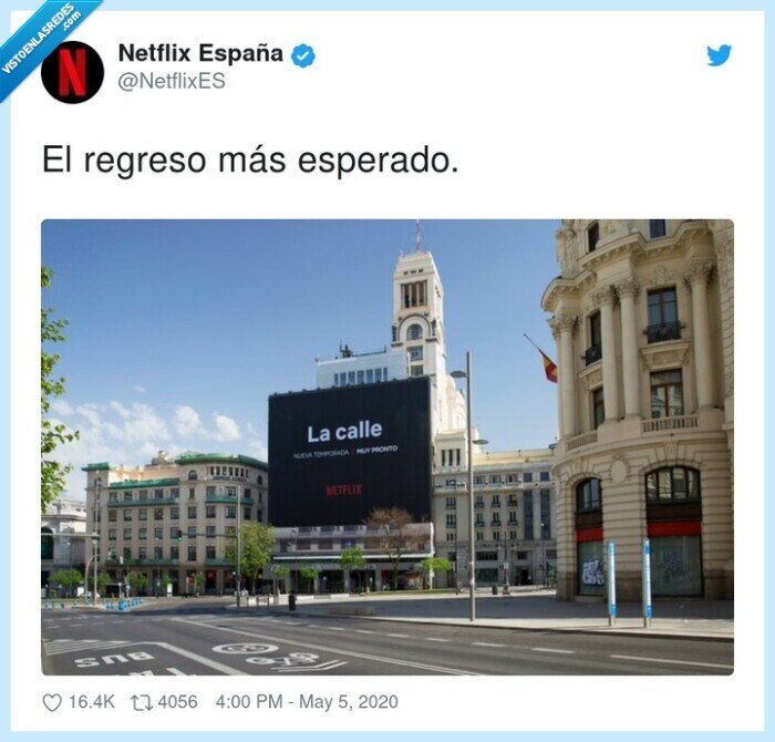 regreso,netflix,calle