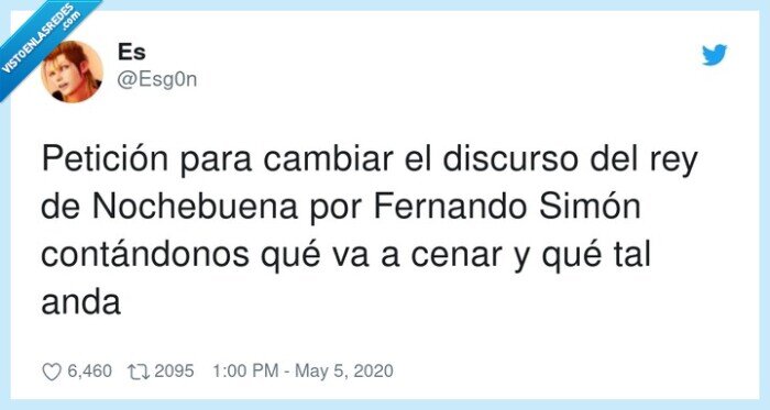 nochebuena,petición,discurso,fernando simon