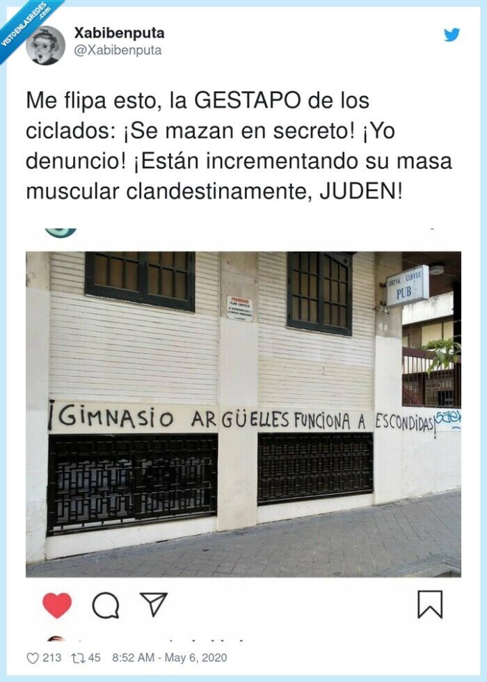 clandestinamente,gimnasio,ciclados,denuncio,gestapo