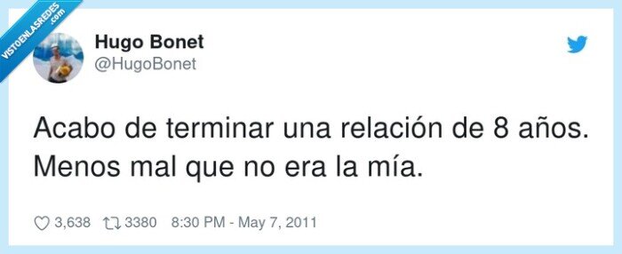 relación,terminar,acabar,años