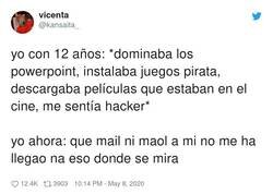Enlace a Yo con doce años: instalaba juegos y aplicaciones piratas y me creía hacker, por @kansaita_